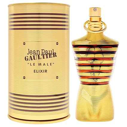 Jean Paul Gaultier Le Male Elixir Parfum – 2.5 fl oz Men’s Fragrance