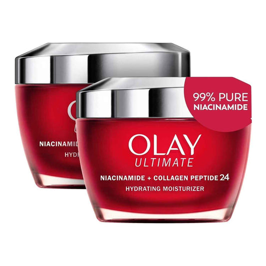 Olay Ultimate 3-in-1 Hydrating Moisturizer – 1.7 oz (2 Pack) Daily Facial Moisturizer by Olay